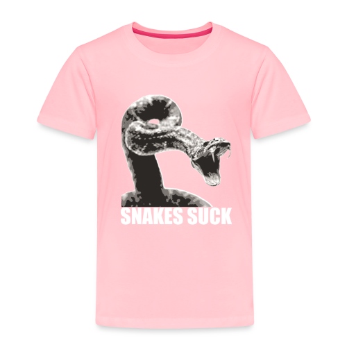 Snakes Suck - Toddler Premium T-Shirt