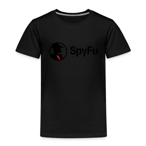 SpyFu Logo black - Toddler Premium T-Shirt
