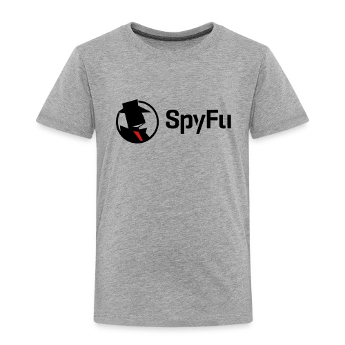 SpyFu Logo black - Toddler Premium T-Shirt