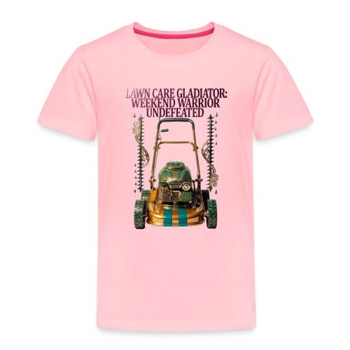 Lawn Care Gladiator T Shirt - Toddler Premium T-Shirt