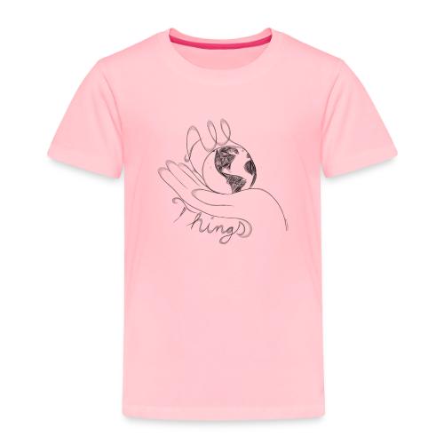 In His Hands - Toddler Premium T-Shirt