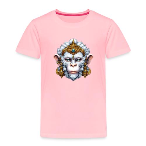Thai Hanuman Monkey Deity Mask - Toddler Premium T-Shirt