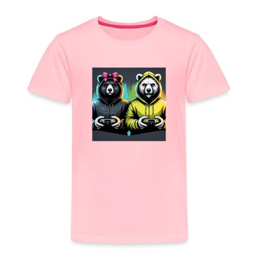 Gamer Bears - Toddler Premium T-Shirt