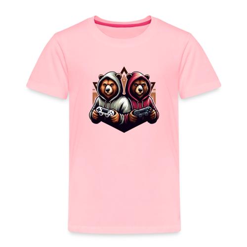 2 grizzlies gamer bears - Toddler Premium T-Shirt