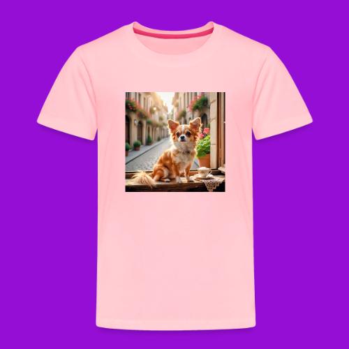 Morning coffee Chihuahua - Toddler Premium T-Shirt