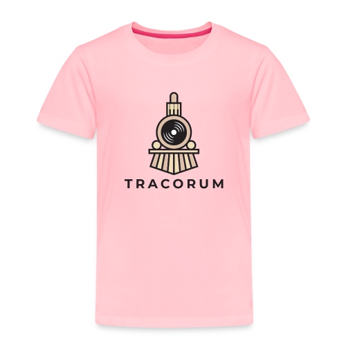 Cartoon Cosmic Train with LP Light - Toddler Premium T-Shirt