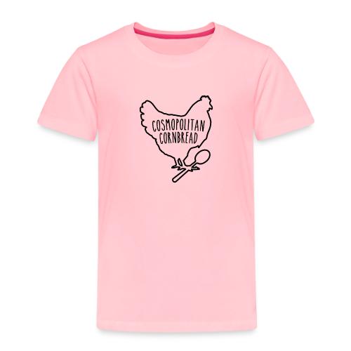 Cosmopolitan Cornbread Hen & Spoon Logo - Toddler Premium T-Shirt