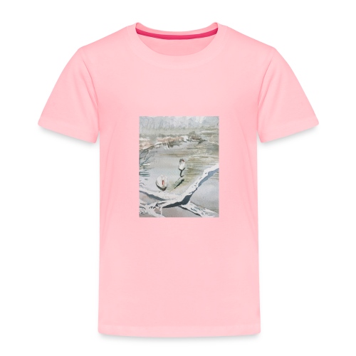 White swans - Toddler Premium T-Shirt
