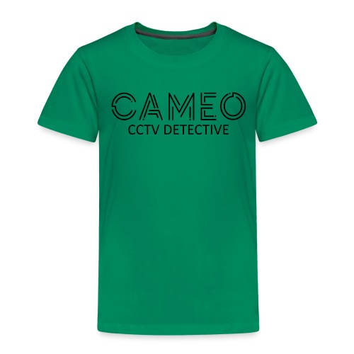 CAMEO CCTV Detective (Black Logo) - Toddler Premium T-Shirt