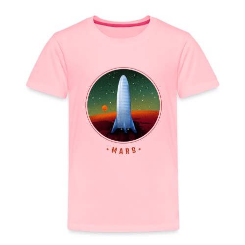 rocket astronaut mars - Toddler Premium T-Shirt