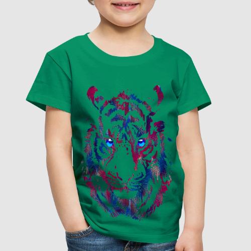 Tiger Head - Roaring Tiger - Tiger Face - Toddler Premium T-Shirt
