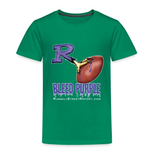 ravens r bleed shirt png - Toddler Premium T-Shirt