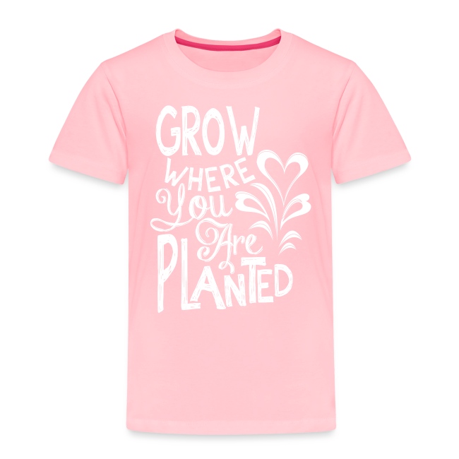 Grow where you are planted