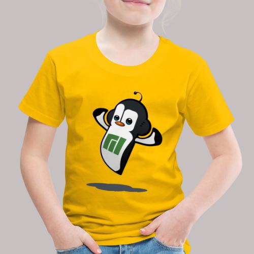 Manjaro Mascot strong left - Toddler Premium T-Shirt