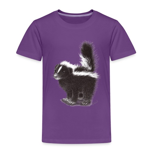 Cool cute funny Skunk - Toddler Premium T-Shirt