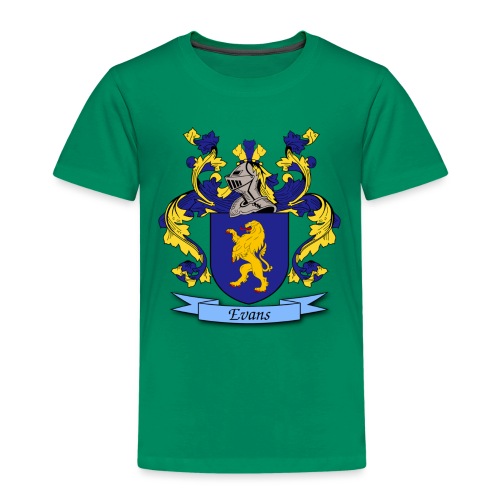Evans Family Crest - Toddler Premium T-Shirt
