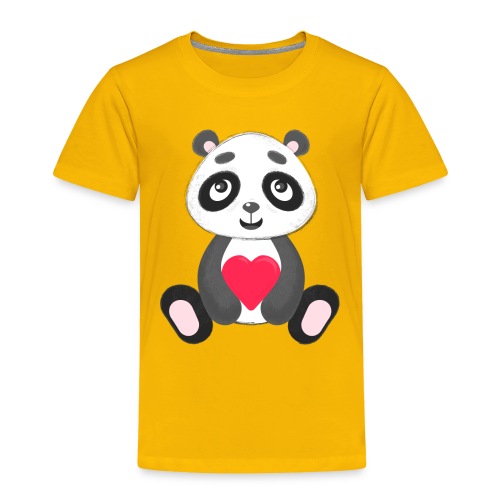 Sweetheart Panda - Toddler Premium T-Shirt