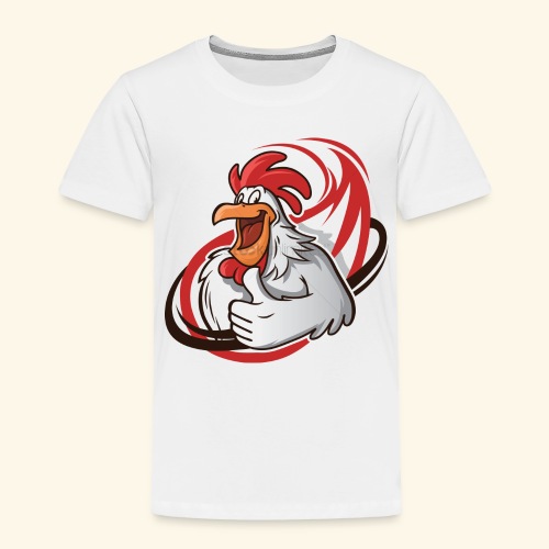 cartoon chicken with a thumbs up 1514989 - Toddler Premium T-Shirt
