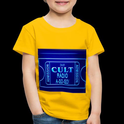 CRAGG Movie Ticket Neon Sign - Toddler Premium T-Shirt