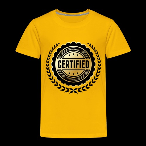 Block certified - Toddler Premium T-Shirt