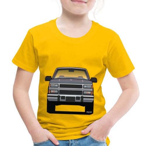 Design Icon: American Bowtie Silver Urban Truck - Toddler Premium T-Shirt