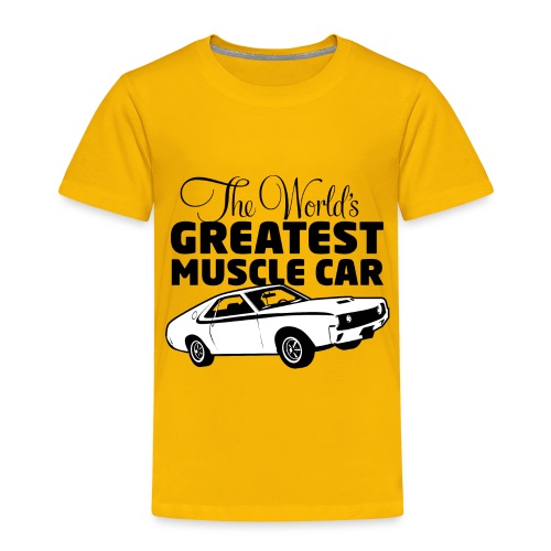 Greatest Muscle Car - Javelin - Toddler Premium T-Shirt