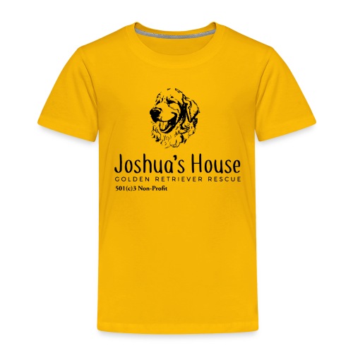 Joshua's House Black Logo - Toddler Premium T-Shirt