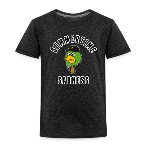 Summertime Sadness (Front Only, Full, on Gold) - Toddler Premium T-Shirt