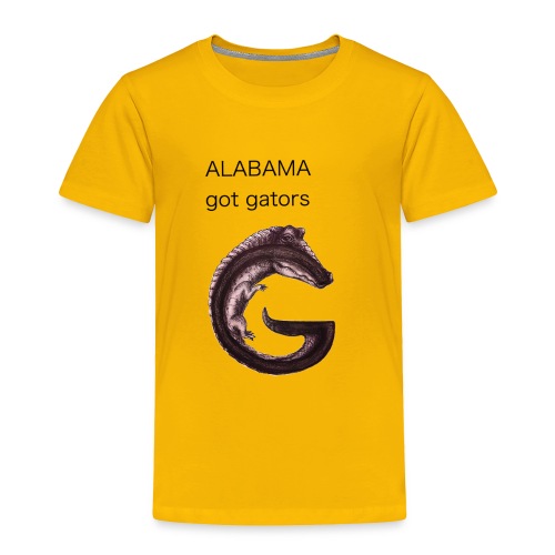 Alabama gator - Toddler Premium T-Shirt