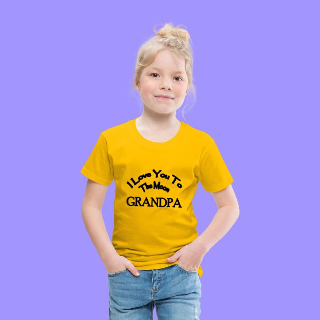 I Love You to The Moon Grandpa | Family Shirt