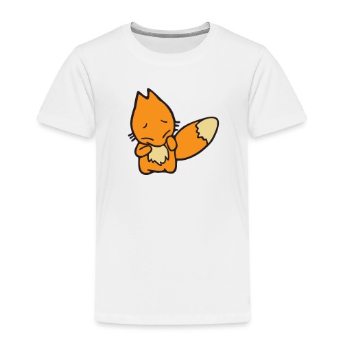 Scaredy Fox - Toddler Premium T-Shirt
