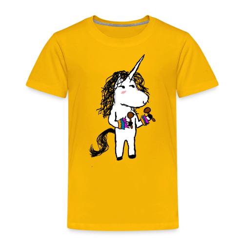 Kaede The unicorn dancing - Toddler Premium T-Shirt