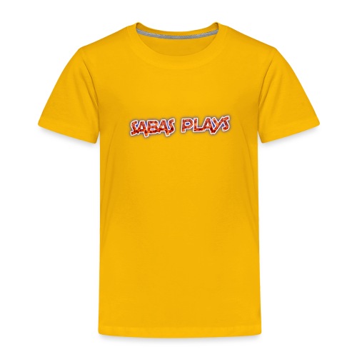 SABAS PLAYS - Toddler Premium T-Shirt