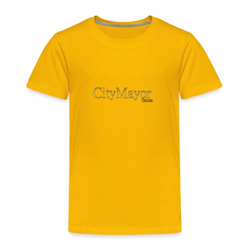 CityMayor Games Logo (Merchandise) - Toddler Premium T-Shirt