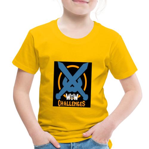 WoW Challenges - Black - Toddler Premium T-Shirt