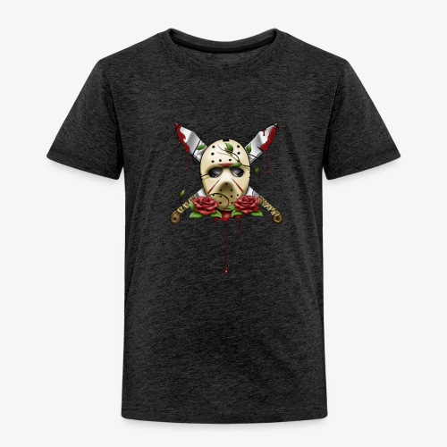 Exclusive Jason Vorhees Xay Papa edition Mask - Toddler Premium T-Shirt
