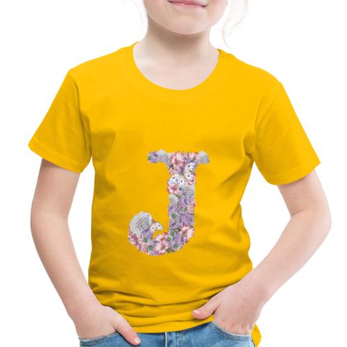 Letter J - Toddler Premium T-Shirt