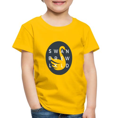 Modern Swan Brewing Logo - Toddler Premium T-Shirt
