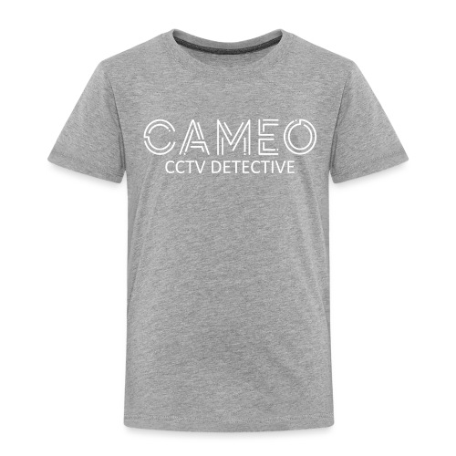 CAMEO CCTV Detective (White Logo) - Toddler Premium T-Shirt