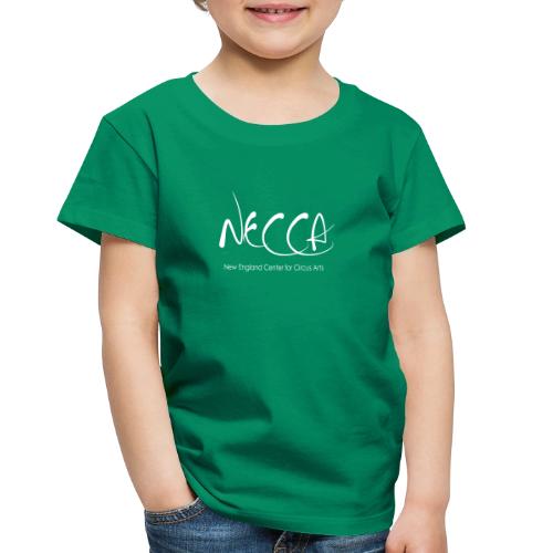 White NECCA Logo - Toddler Premium T-Shirt