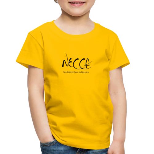 Black NECCA Logo - Toddler Premium T-Shirt
