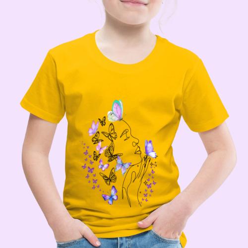Dreamy Butterfly Goddess - Fairytale Design - Toddler Premium T-Shirt