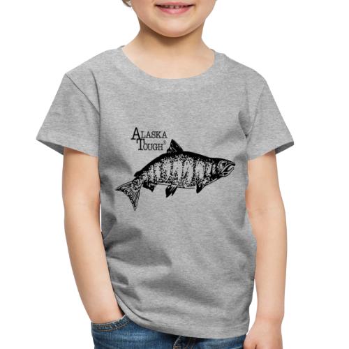 Alaska Tough Black Salmom - Toddler Premium T-Shirt