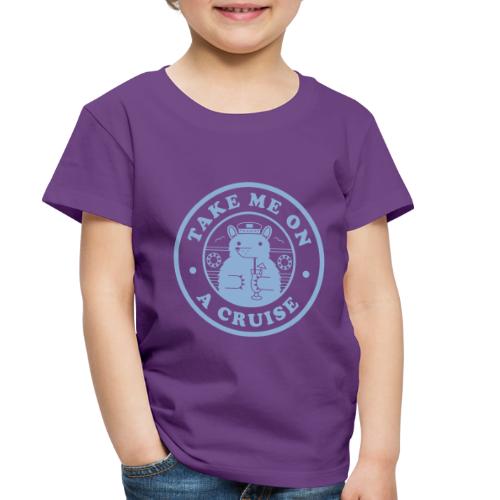 Bear Light Blue Cruise - Toddler Premium T-Shirt