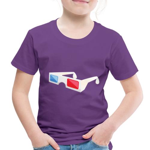 3D glasses - Toddler Premium T-Shirt