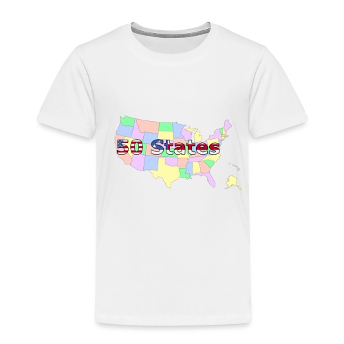 50 states - Toddler Premium T-Shirt