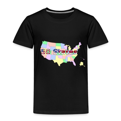 50 states - Toddler Premium T-Shirt