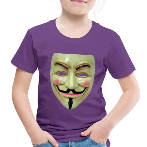 Guy Fawkes Mask - Toddler Premium T-Shirt
