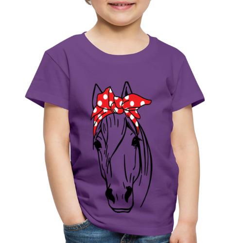 Bow horse - Toddler Premium T-Shirt