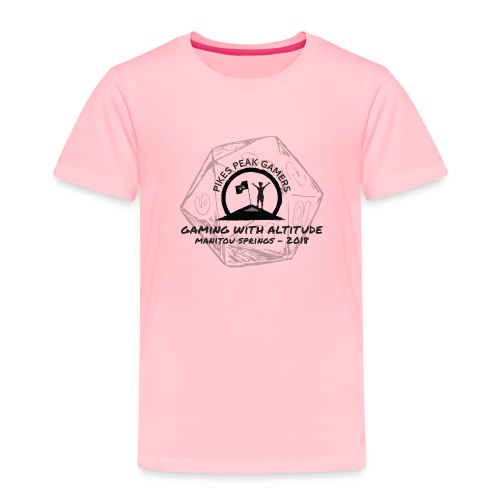 Pikes Peak Gamers Convention 2018 - Clothing - Toddler Premium T-Shirt